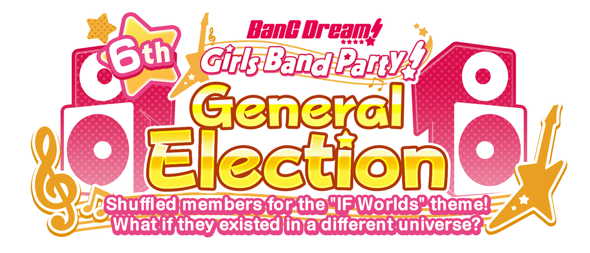 BanG Dream! Girls Band Party! 6th General Election Special Website