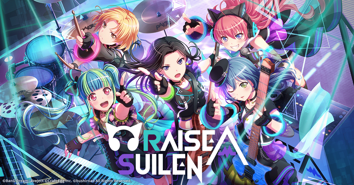Raise A Suilen Official English Site Bang Dream Girls Band Party ト