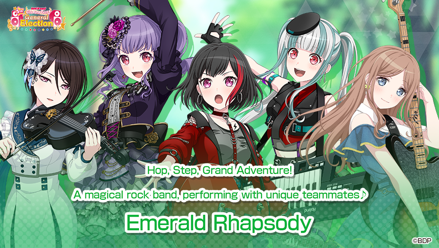 The 5th Girls Band General Election has started! | BanG Dream