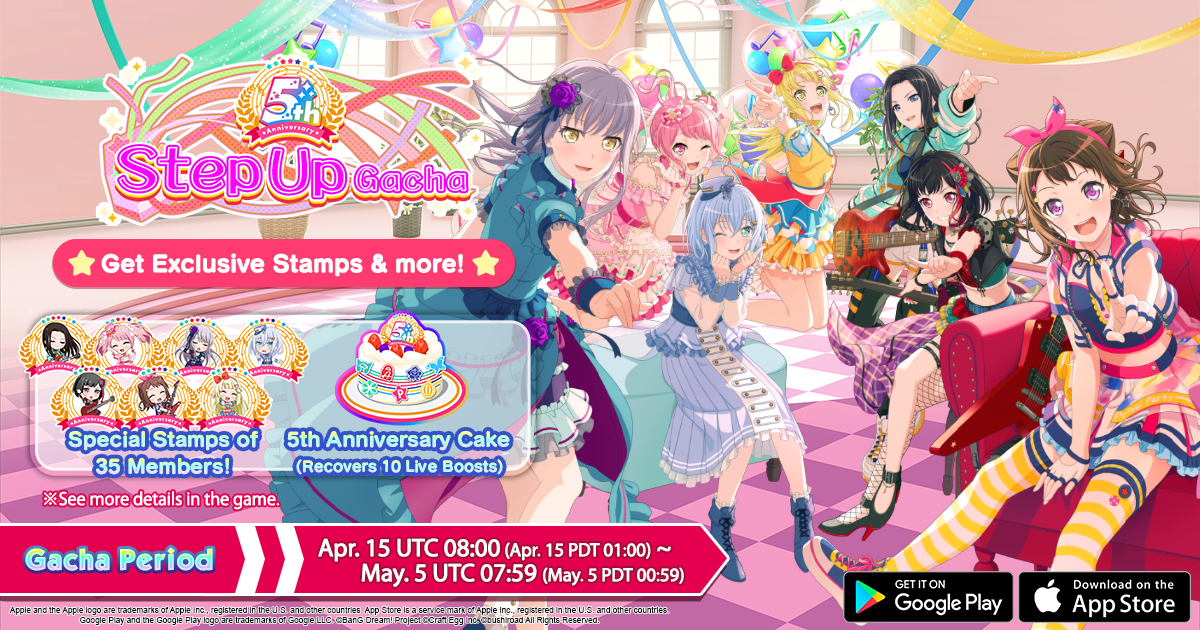 BanG Dream! GBP on X: Have you enjoyed the anime BanG Dream! Morfonication  #1?🦋 Here's your Special Gift Stars x 100 & Soda Ice Cream (recovers  10 Live Boosts)⭐ Login Period: Until