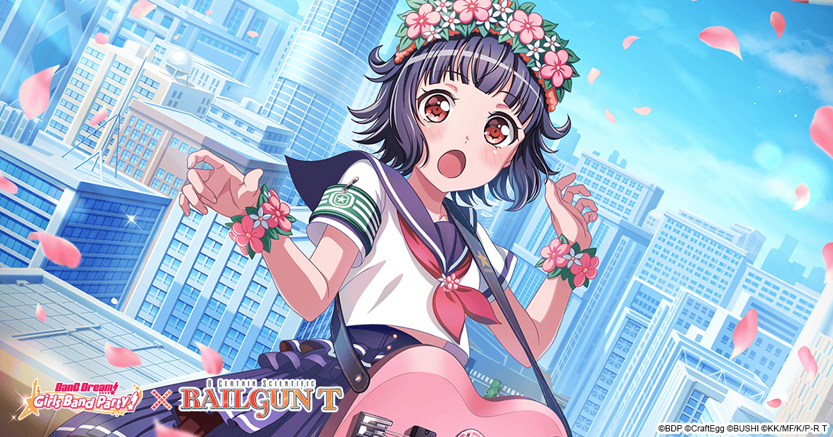 So I was scrolling through the Bandori Wiki! looking at the upcoming events  and then I saw this untrained card art from Rimi from the upcoming 'Band  Girls of Dead' event in