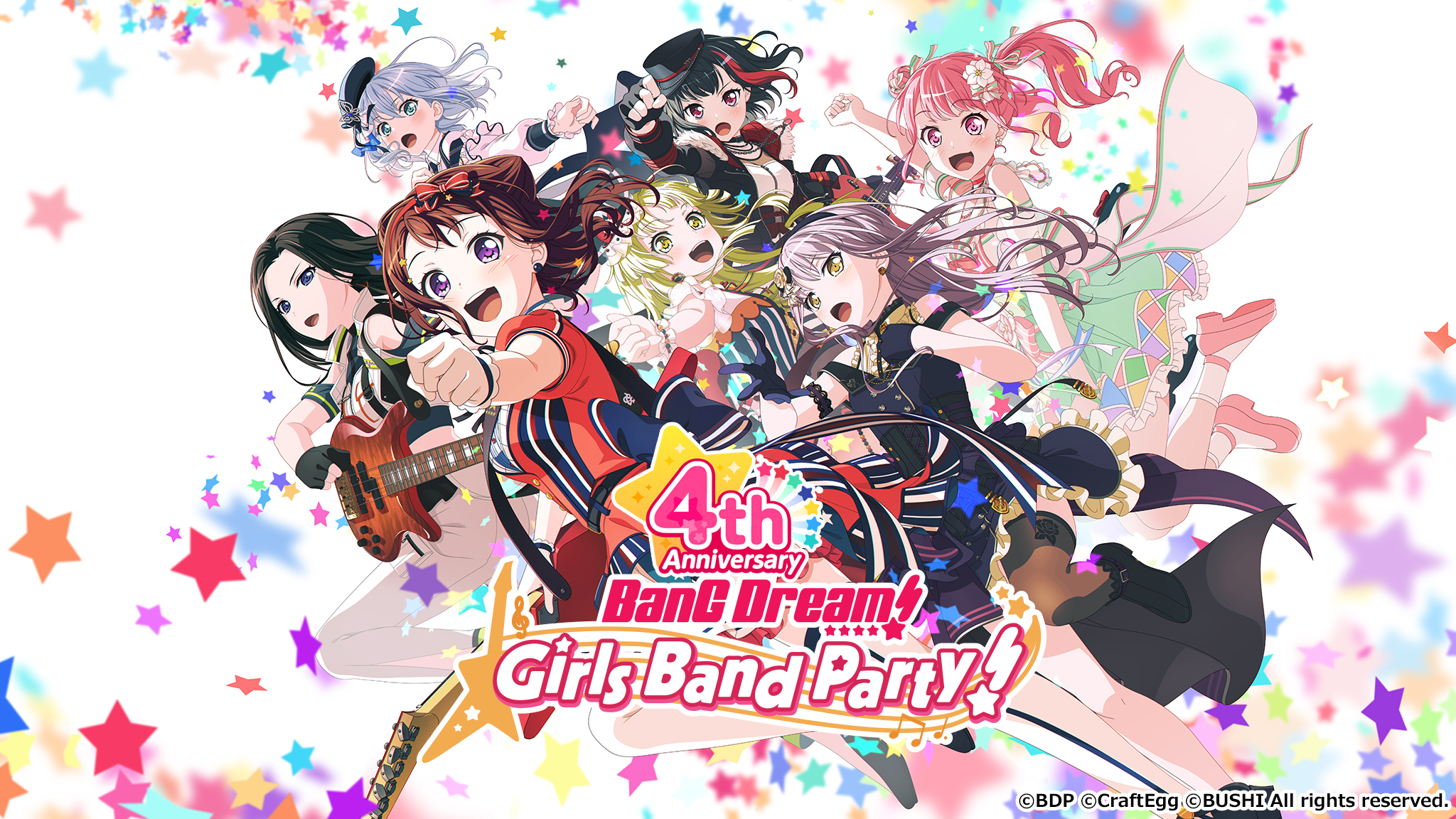 Bang dream! Girls band party! Celebrates the 4th anniversary!! ｜ Bushiroad