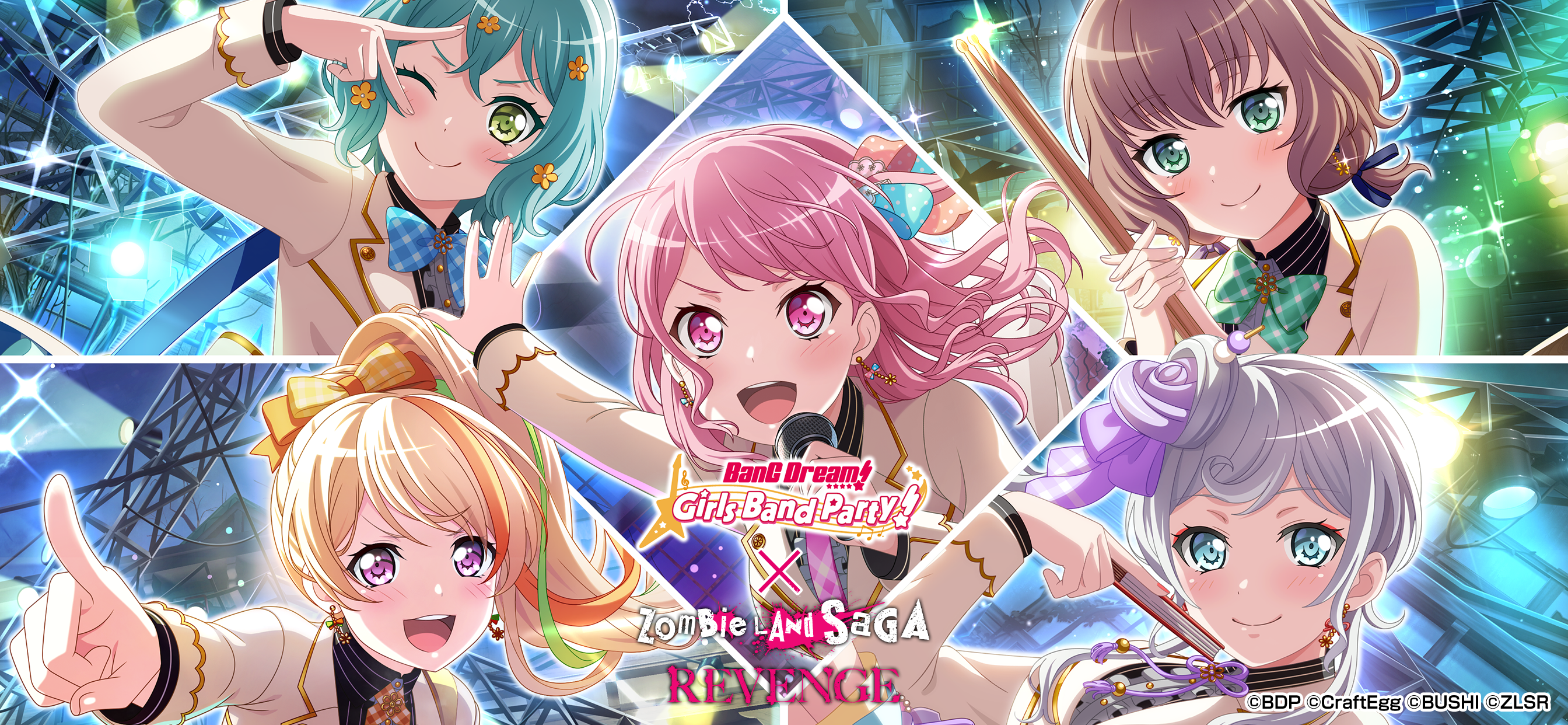 BanG Dream! Girls Band Party! Sparkling Collection - Promo Cards